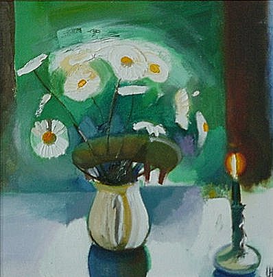 Paintings by Laura Newbury - Flowers on a Table